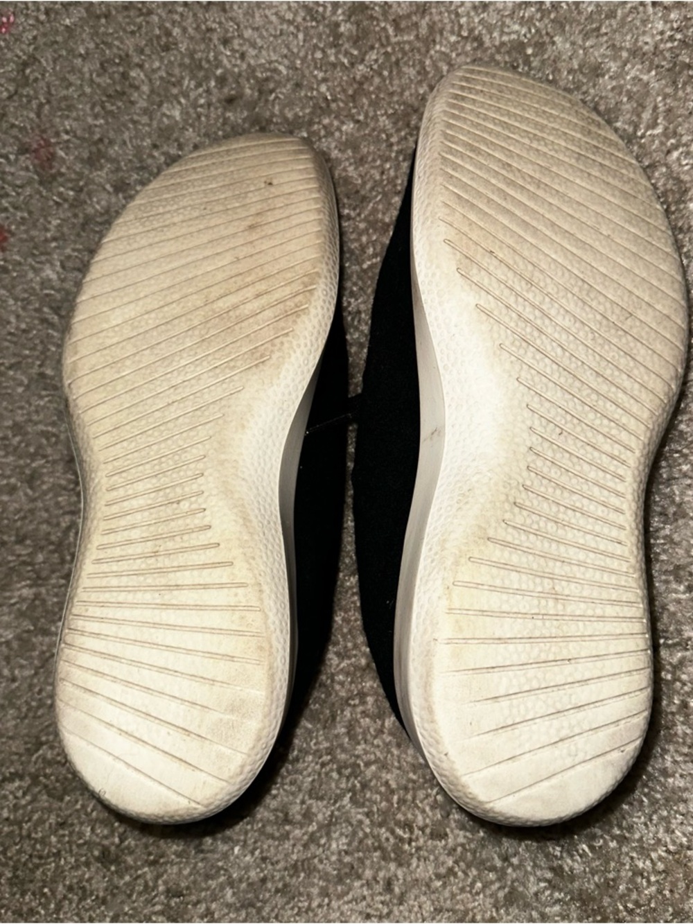 allbirds black Wool Insole with White Logo Script - Picture 8 of 8